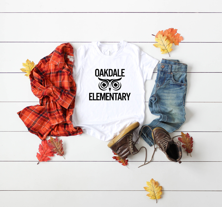Oakdale Elementary- Owl Face- (OES)