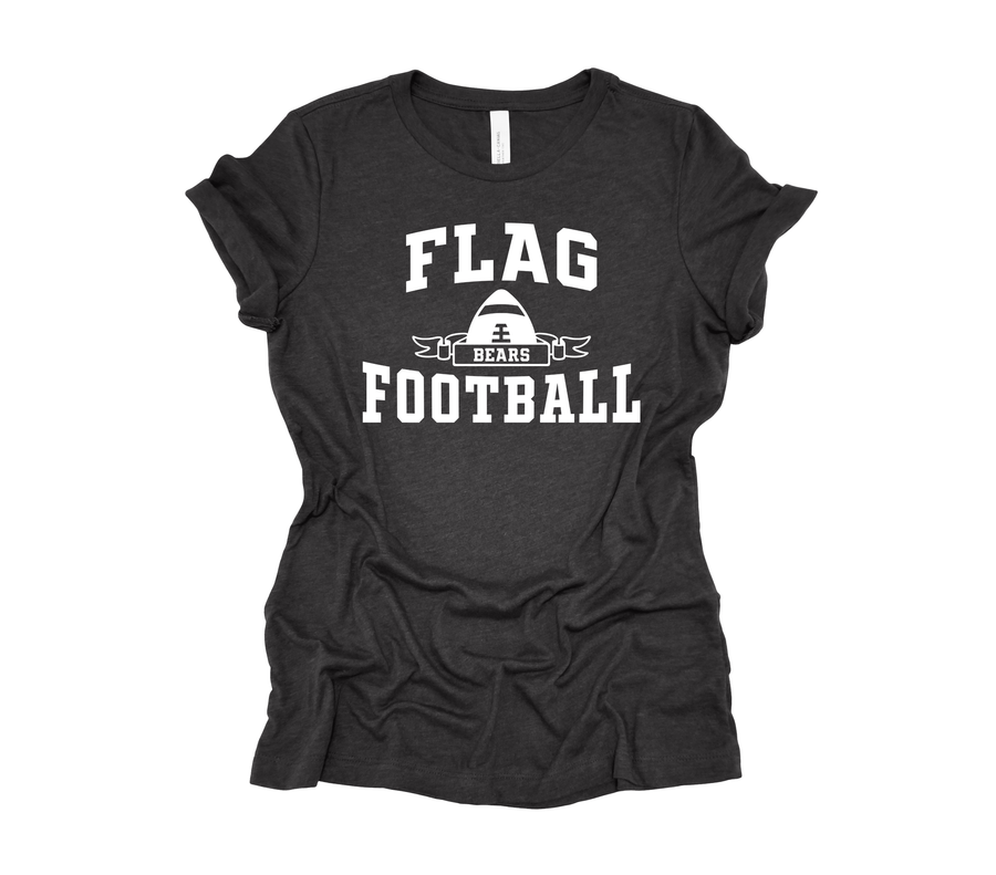 Oakdale Flag Football- Banner Design- Dark Gray Shirt (OHS)