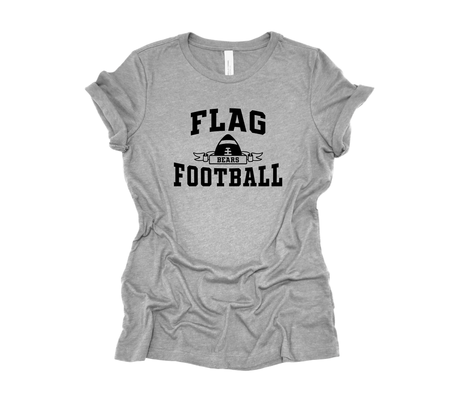 Oakdale Flag Football- Banner Design- Light Gray Shirt (OHS)