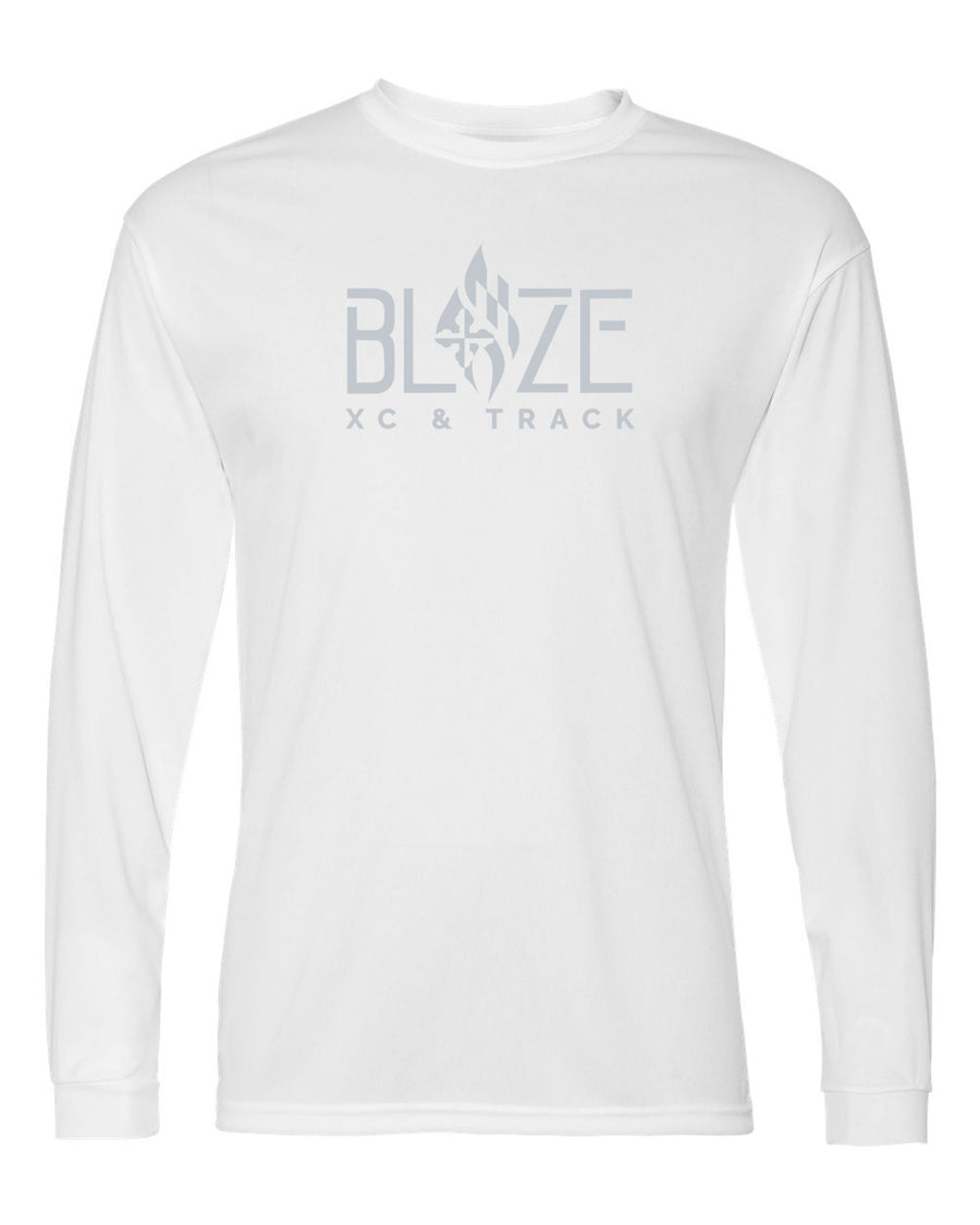 LOUYAA BLAZE- Blaze Logo- Long Sleeve Performance