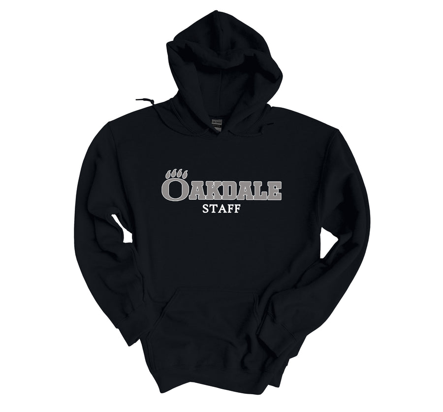 Classic Oakdale Staff- Black Hoodie (OHS)