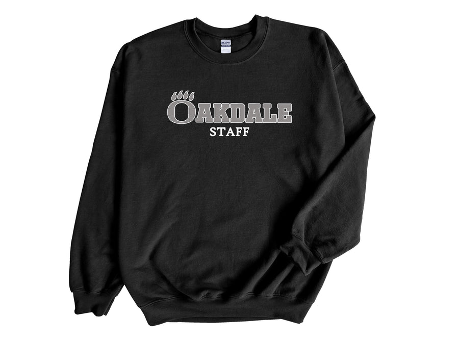 Classic Oakdale Staff- Black Sweatshirt (OHS)