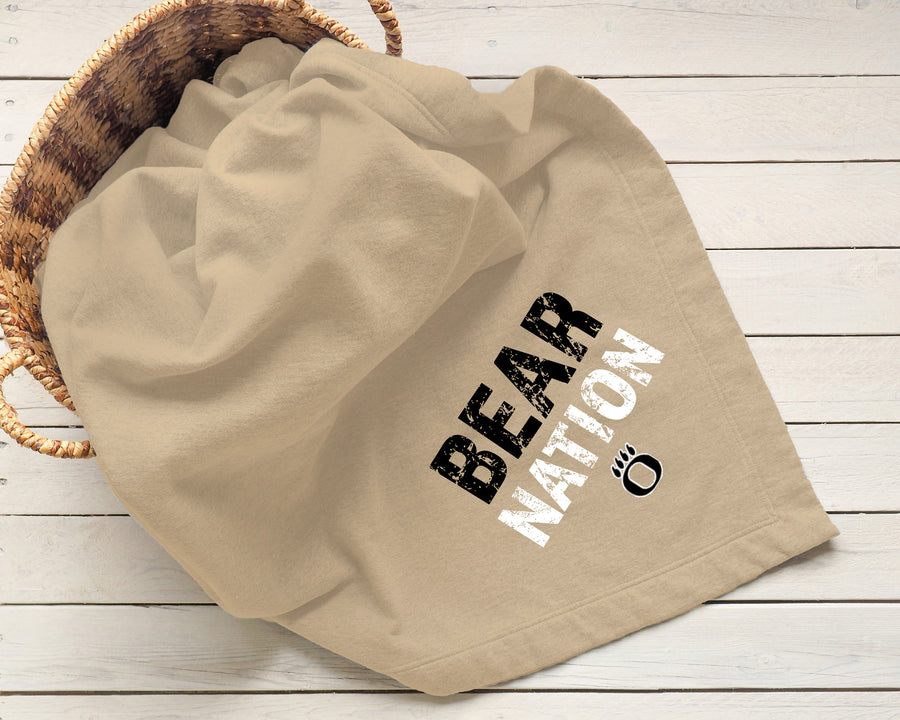 Oakdale High School Bear Nation Blanket (OHS)