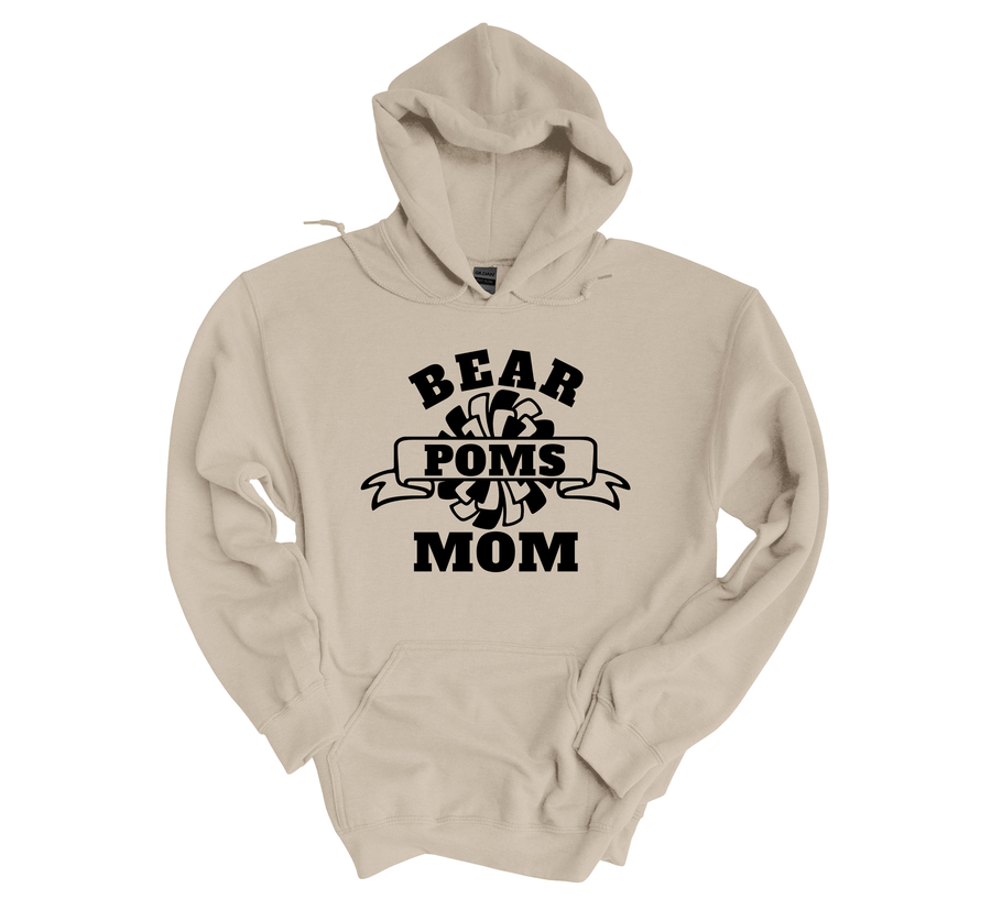 Bear POMS Mom-Sand Unisex Hoodie (LOUYAA)