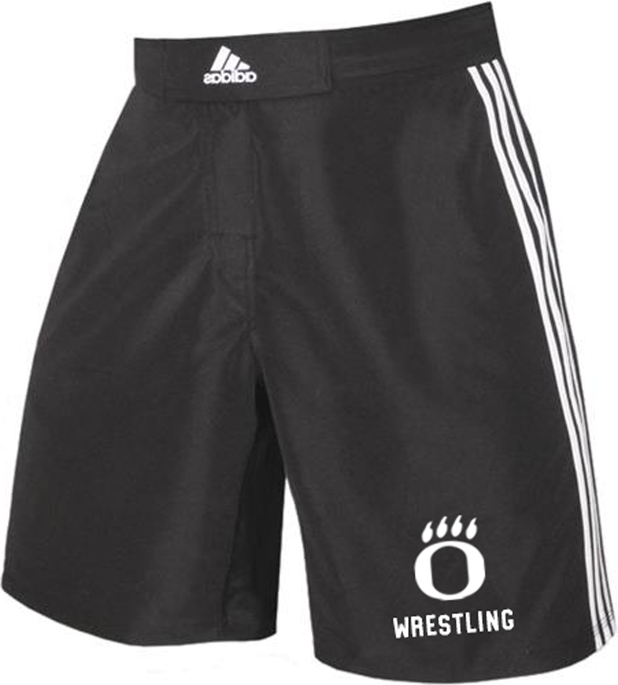 Oakdale Wrestling O Paw Adidas Fight Shorts (OHS)