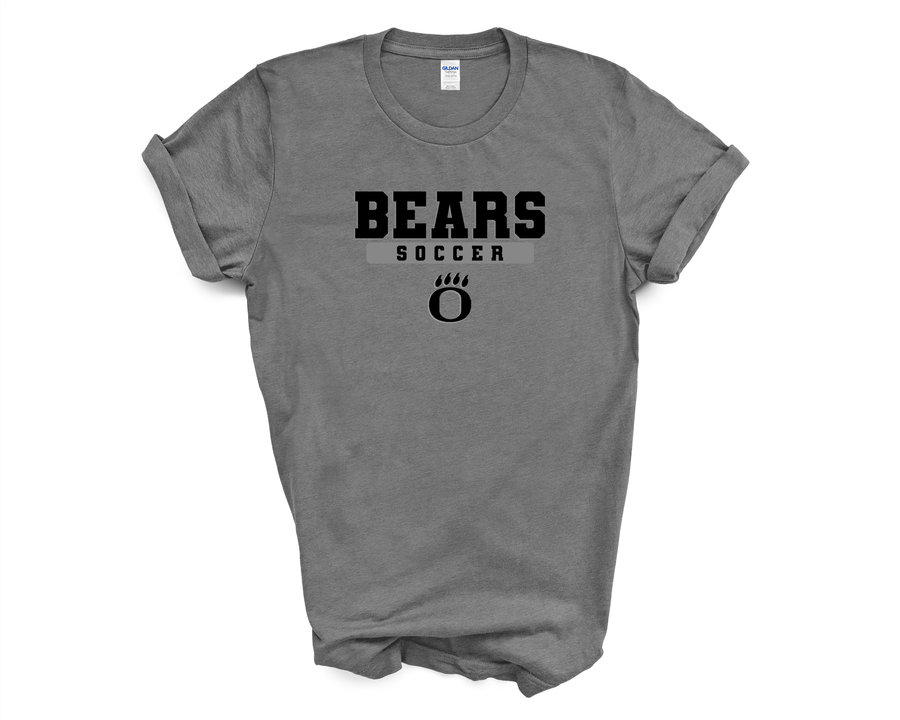 Bears Soccer- Gray Shirt (OMS)
