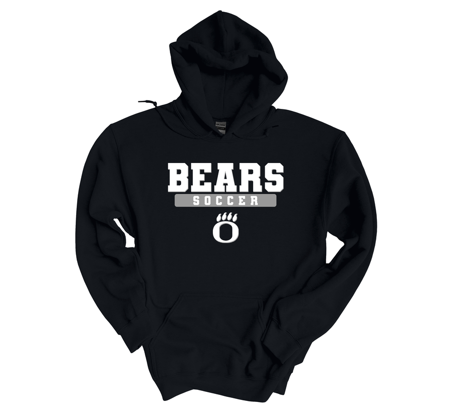 Bears Soccer- Boys Soccer- Black Hoodie (OMS)