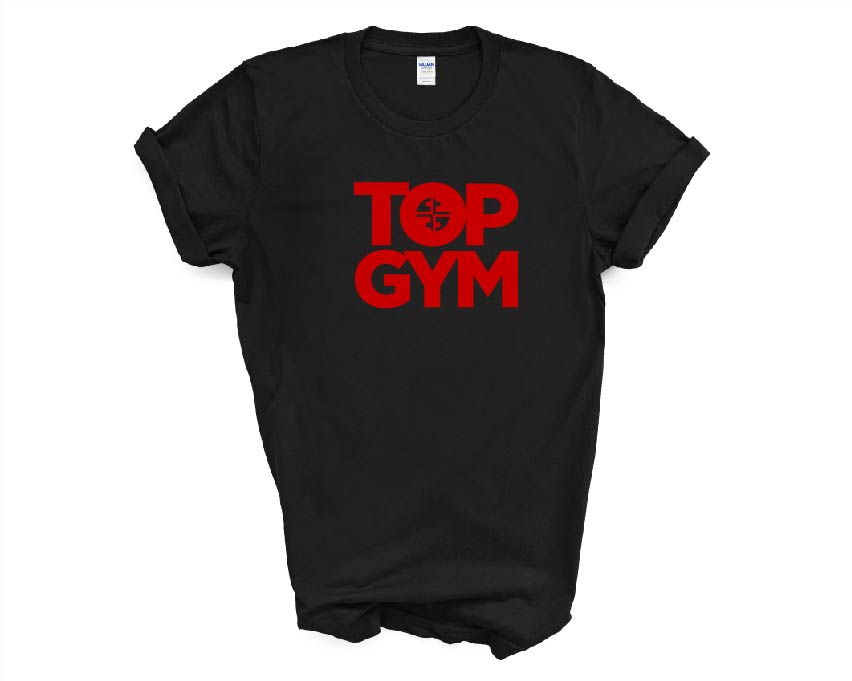 Top Gym Black Shirt