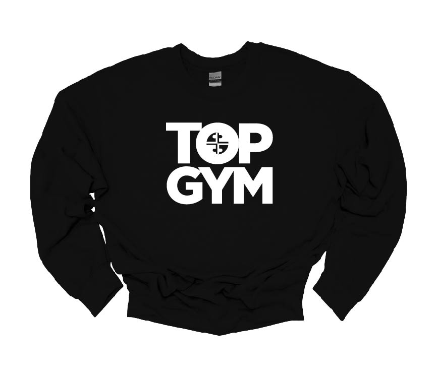 Top Gym Sport Black Sweatshirt