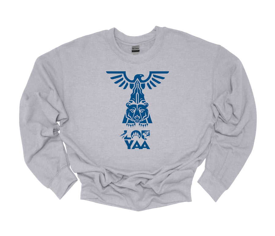 LOUYAA BLAZE totem logo- Sweatshirt