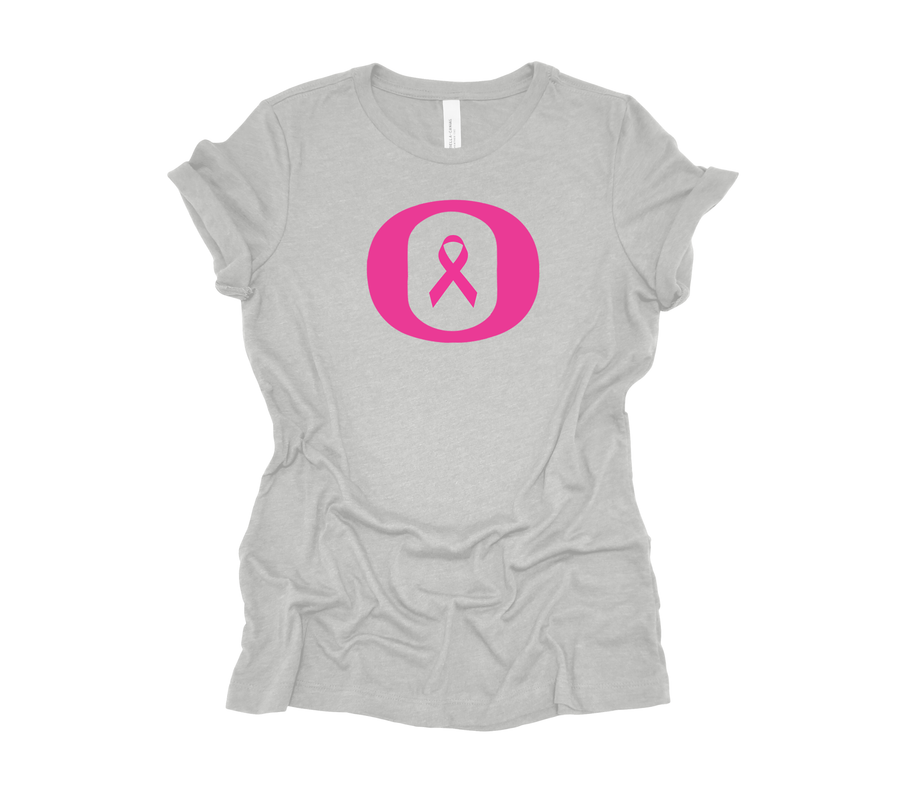 Breast Cancer Shirt- OMS- Silver Gray Unisex Shirt