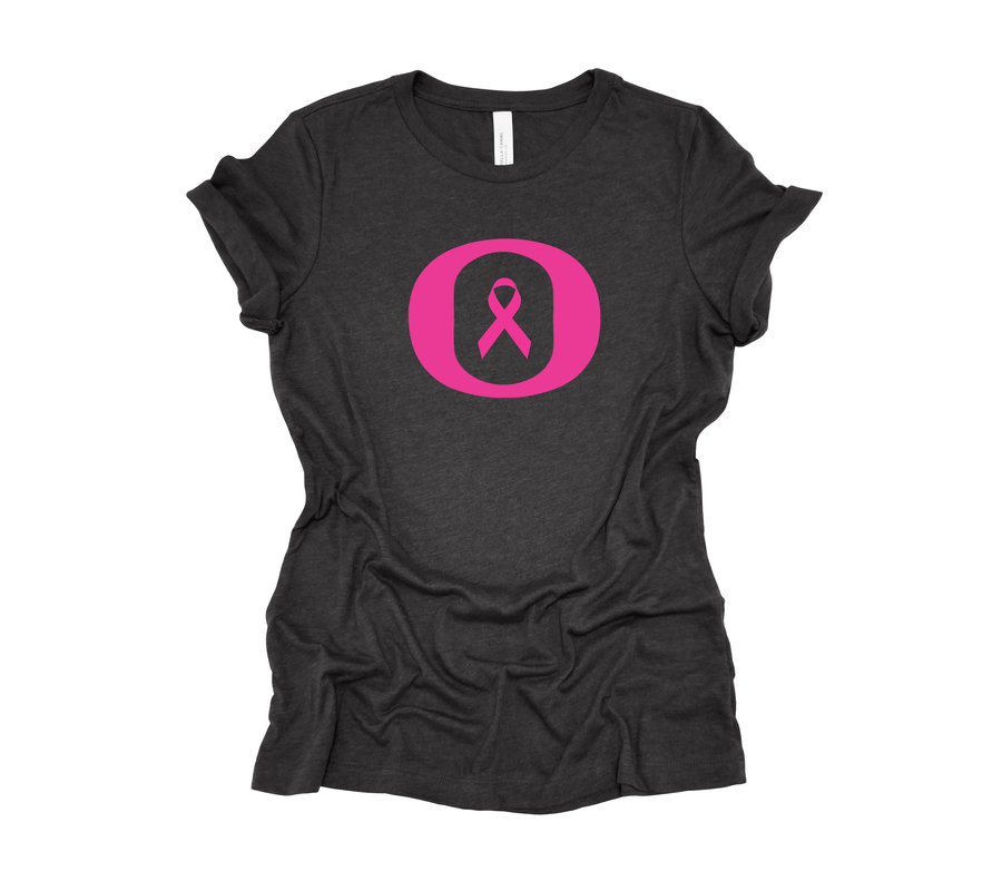 Breast Cancer Shirt- OMS- Dark Gray Unisex Shirt
