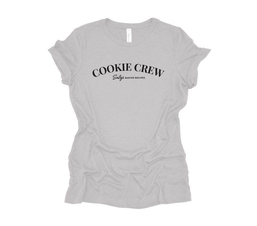 Cookie Crew -Sally's Baking Recipes-  Women's Athletic Gray Shirt