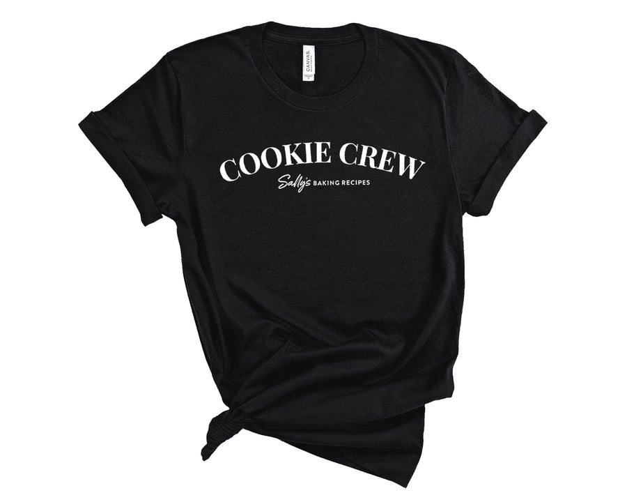 Cookie Crew-Sally's Baking Recipes- Unisex Vintage Black Shirt
