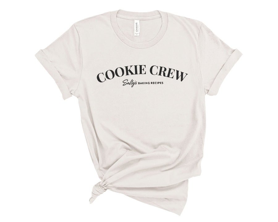 Cookie Crew-Sally's Baking Recipes- Unisex Vintage White Shirt