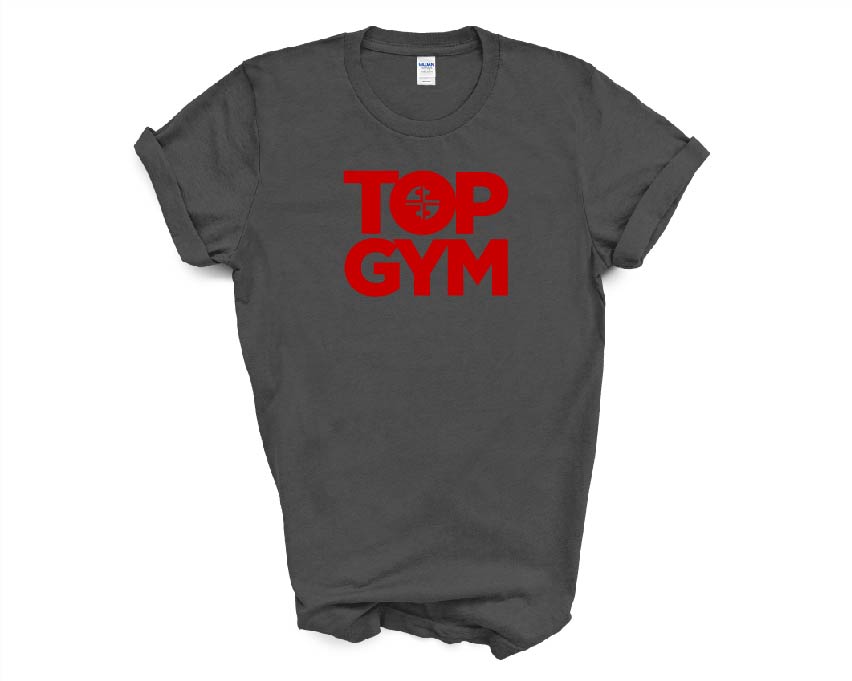 Top Gym Dark Gray Heather Shirt