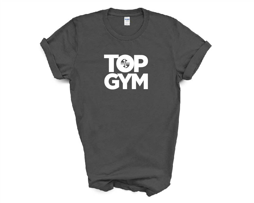 Top Gym Dark Gray Heather Shirt