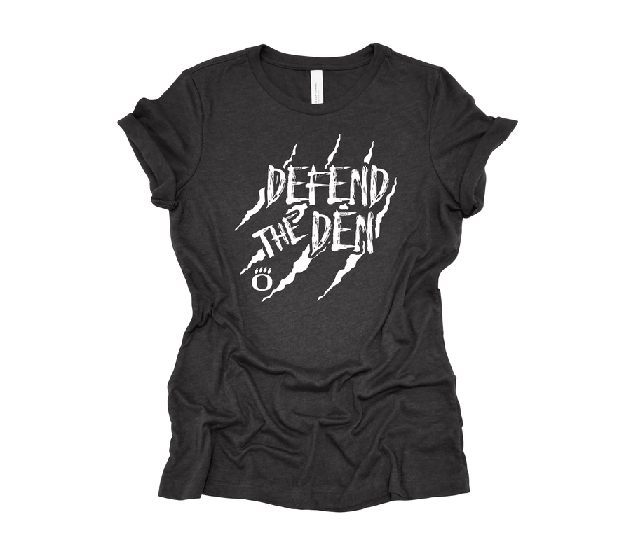 Defend the Den- Dark Gray Shirt (OMS)