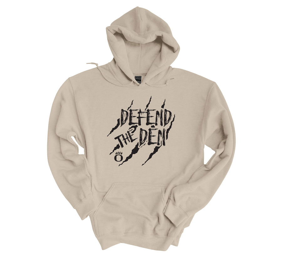Defend the Den- Sand Hoodie (OHS)- Staff
