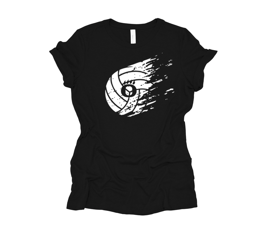Volleyball Fade- Black Shirt (OMS)