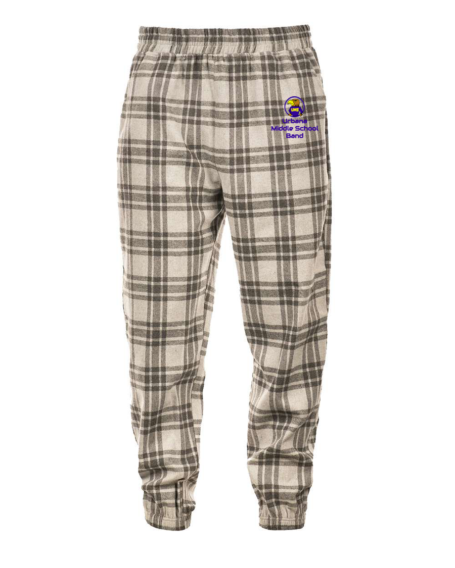 Urbana Band Middle School Band- Flannel PJs