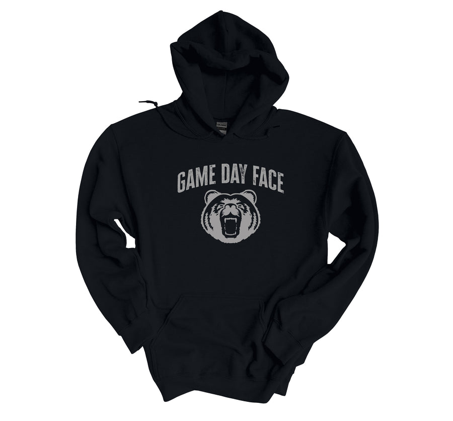 Oakdale Bears- Game Day Face Cheer Hoodie (LOUYAA)