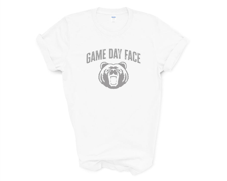 Oakdale Bears- Game Day Face Cheer Shirt  (LOUYAA)