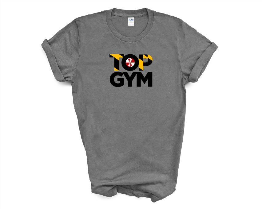 Top Gym Dark Graphite Heather Shirt