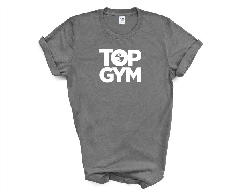 Top Gym Dark Graphite Heather Shirt