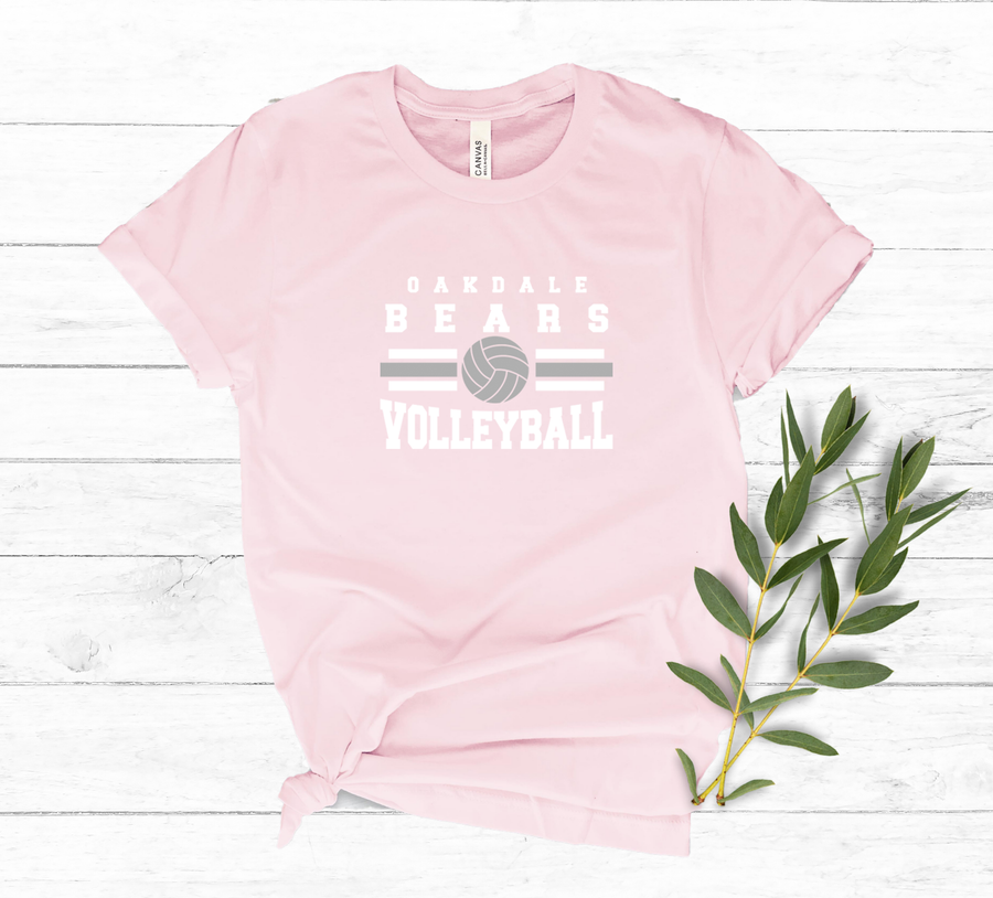 Dig Pink - OHS Volleyball- Light Pink Unisex Shirt- Block Design(OHS)