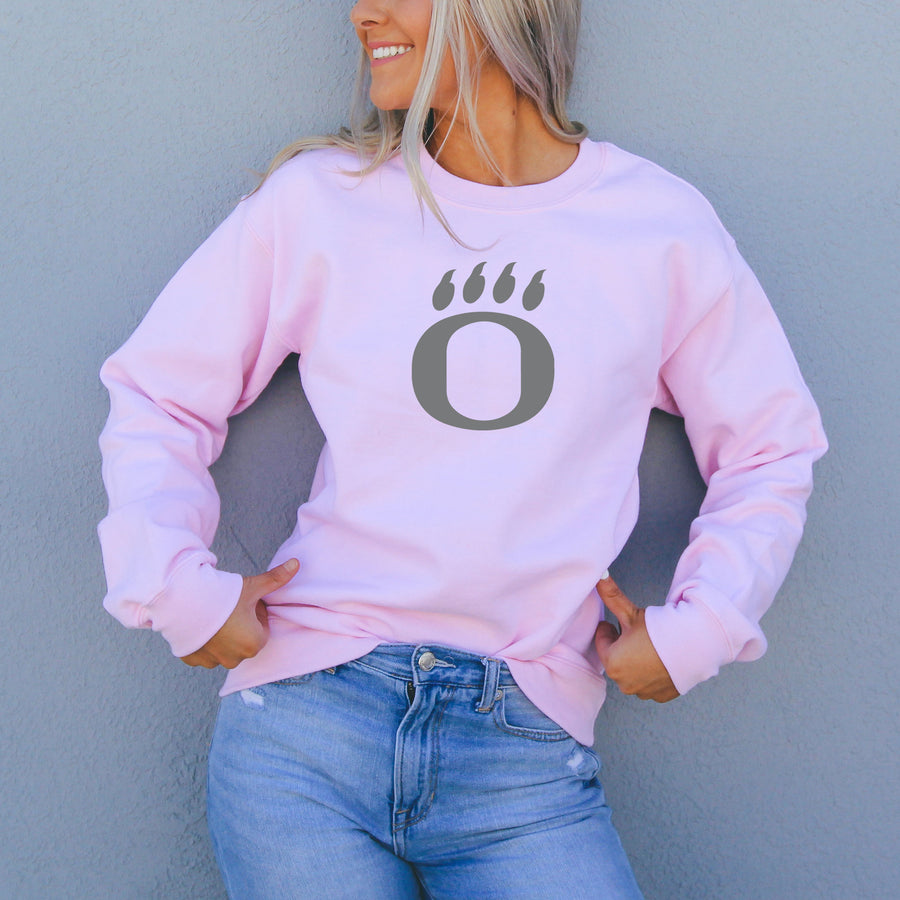 Paw Hoodie Pink Hoodie or Sweatshirt (OHS)