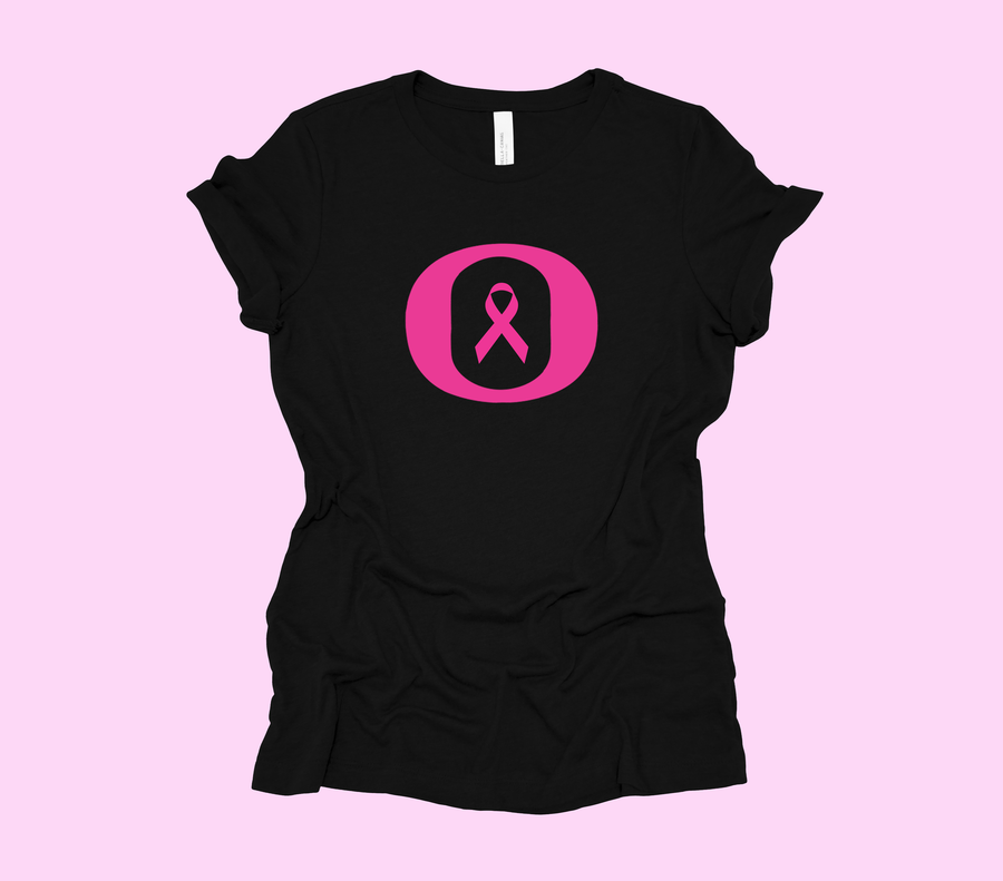 Breast Cancer Shirt- OMS- Black Unisex Shirt