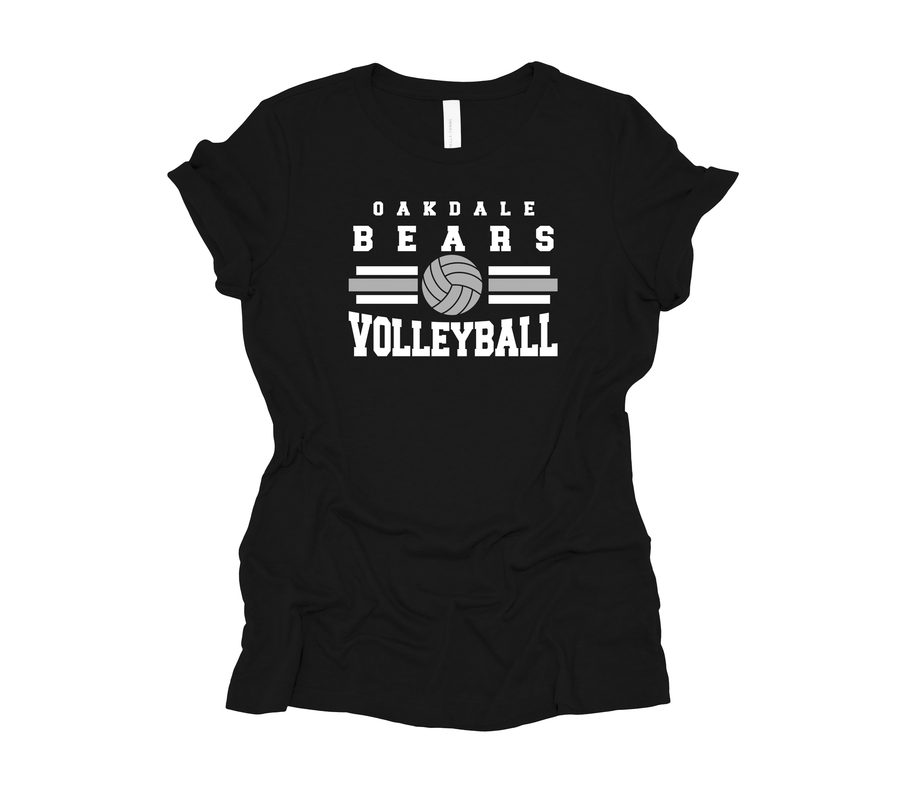 Oakdale Volleyball Black Shirt (OMS)