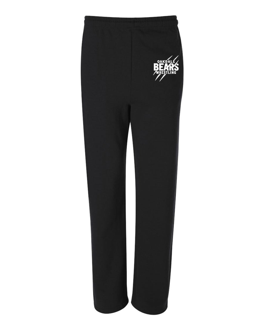 Oakdale Wrestling 2025 BEAR CLAW Open Bottom Sweatpants (OHS)