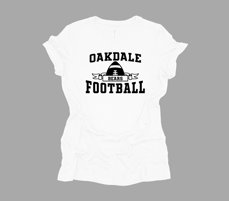 Oakdale Football- Banner Design- White Shirt (OMS)