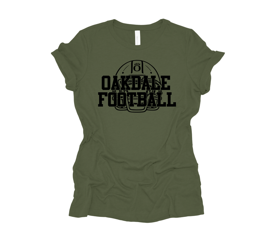 Oakdale Football- Helmet Outline (OHS)