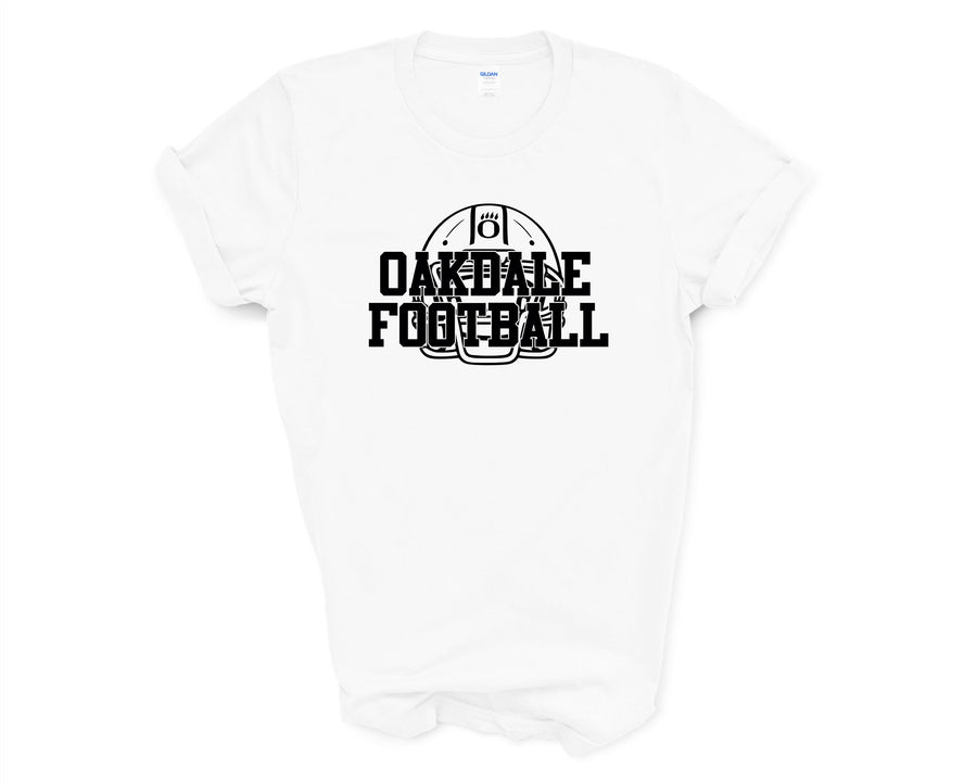 Oakdale Football- Helmet Outline (OHS)