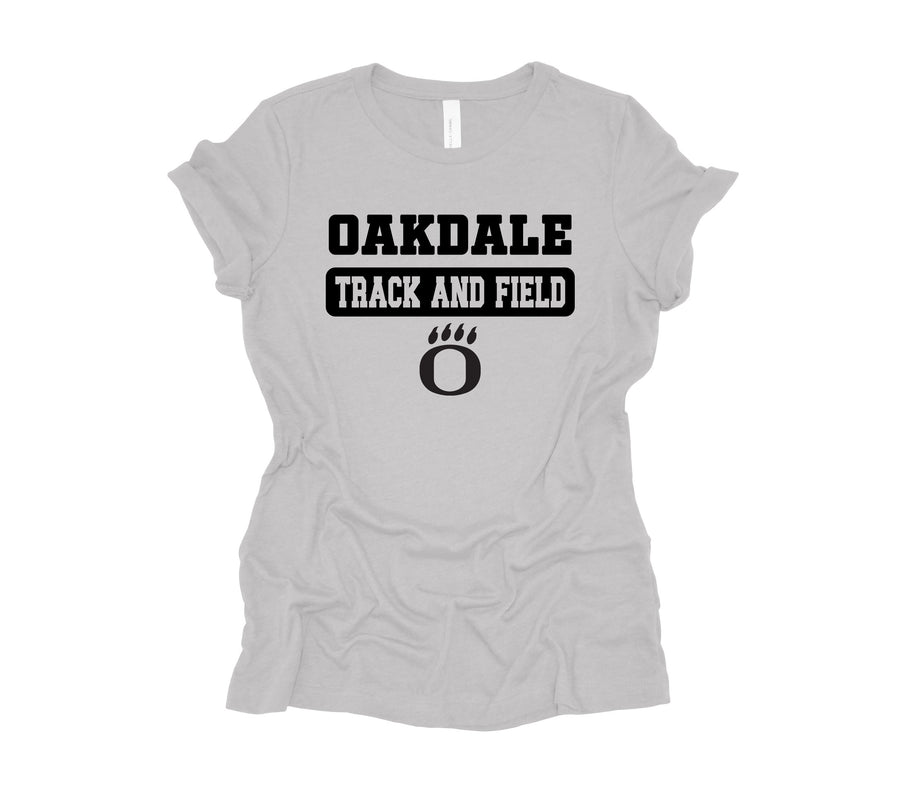 Oakdale Track & Field O Paw Shirt- (OHS)