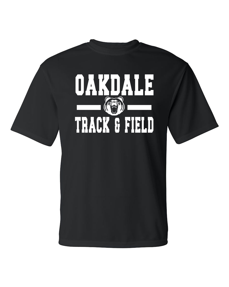 Oakdale Track & Field Bear Head Performance Shirt- (OHS)