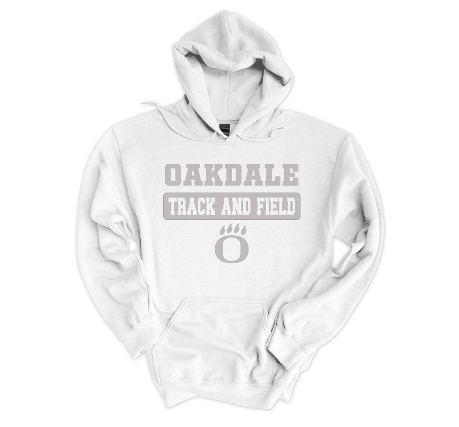 Oakdale Track & Field O Paw Hoodie- (OHS)