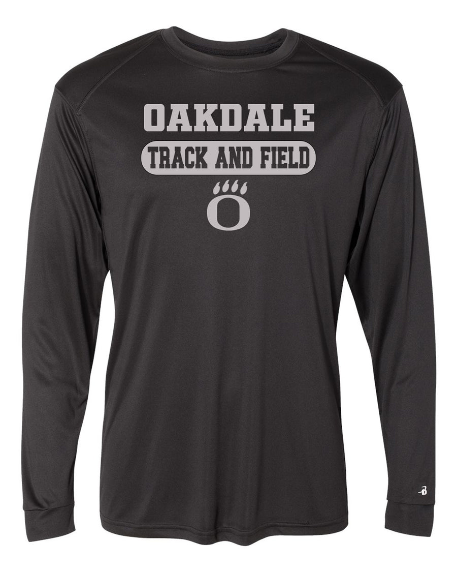 Oakdale Track & Field O Paw Performance Long Sleeve Shirt- (OHS)