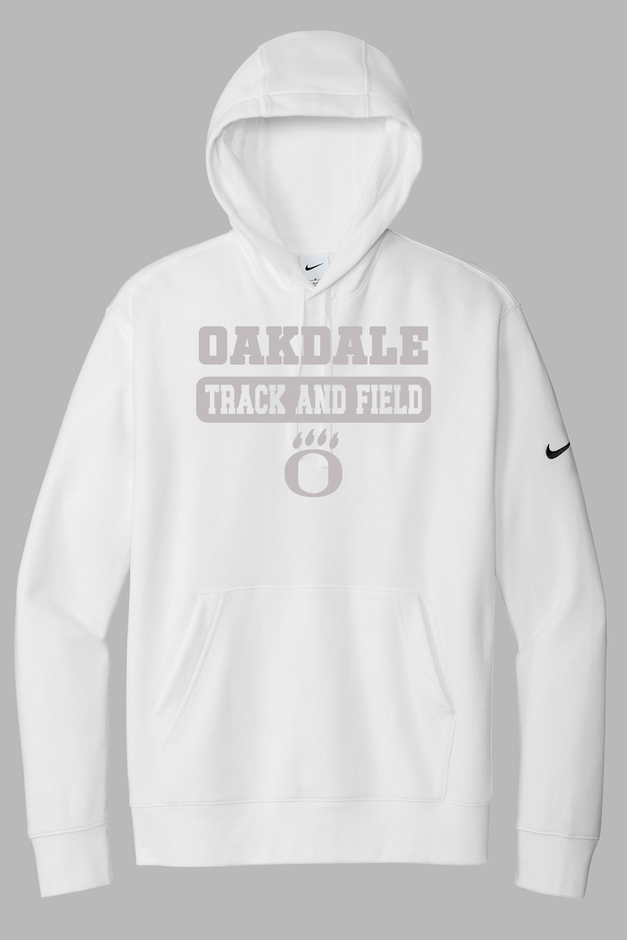 Oakdale Track & Field O Paw Nike Hoodie- (OHS)