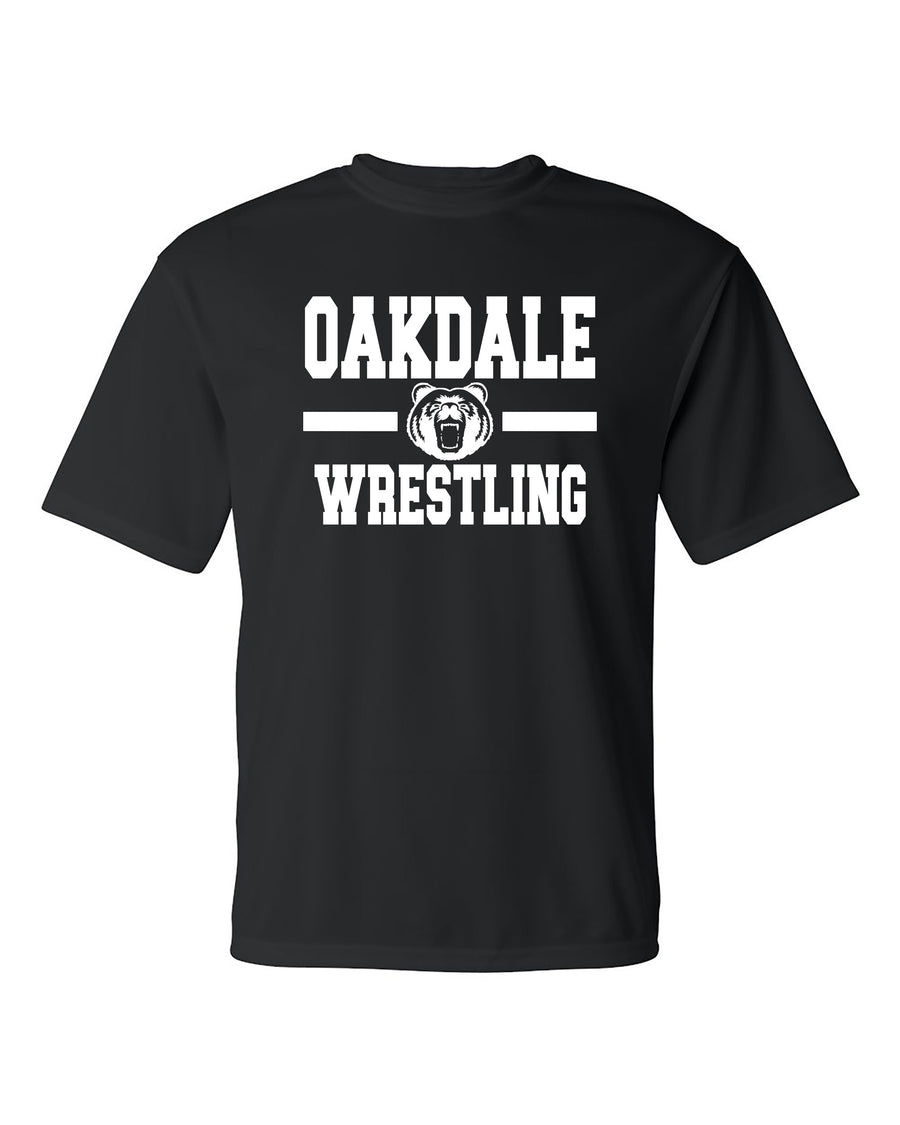 Oakdale Wrestling Bear Head Performance Shirt (OHS)
