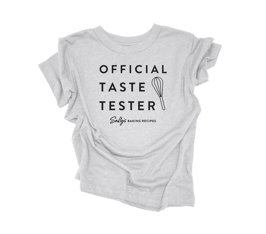 Official Taste Taster-Sally's Baking Recipes- Kids Shirt