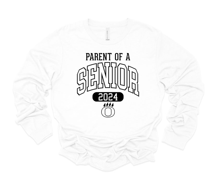 Safe & Sane- Parent of a Senior Class of 2024- Long Sleeve Shirt
