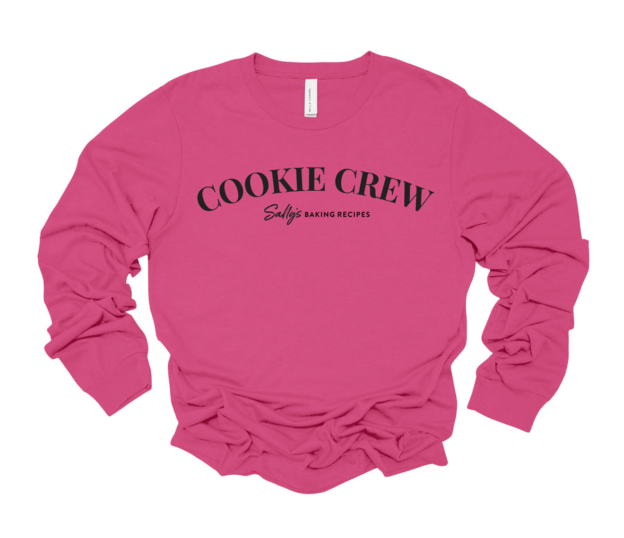 Cookie Crew-Sally's Baking Recipes-Unisex Long Sleeve Shirt