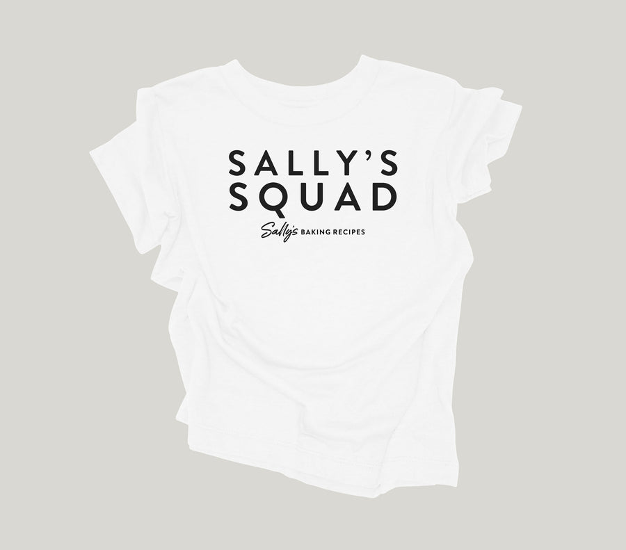 Sally's Squad-Sally's Baking Recipes - Kids Shirt