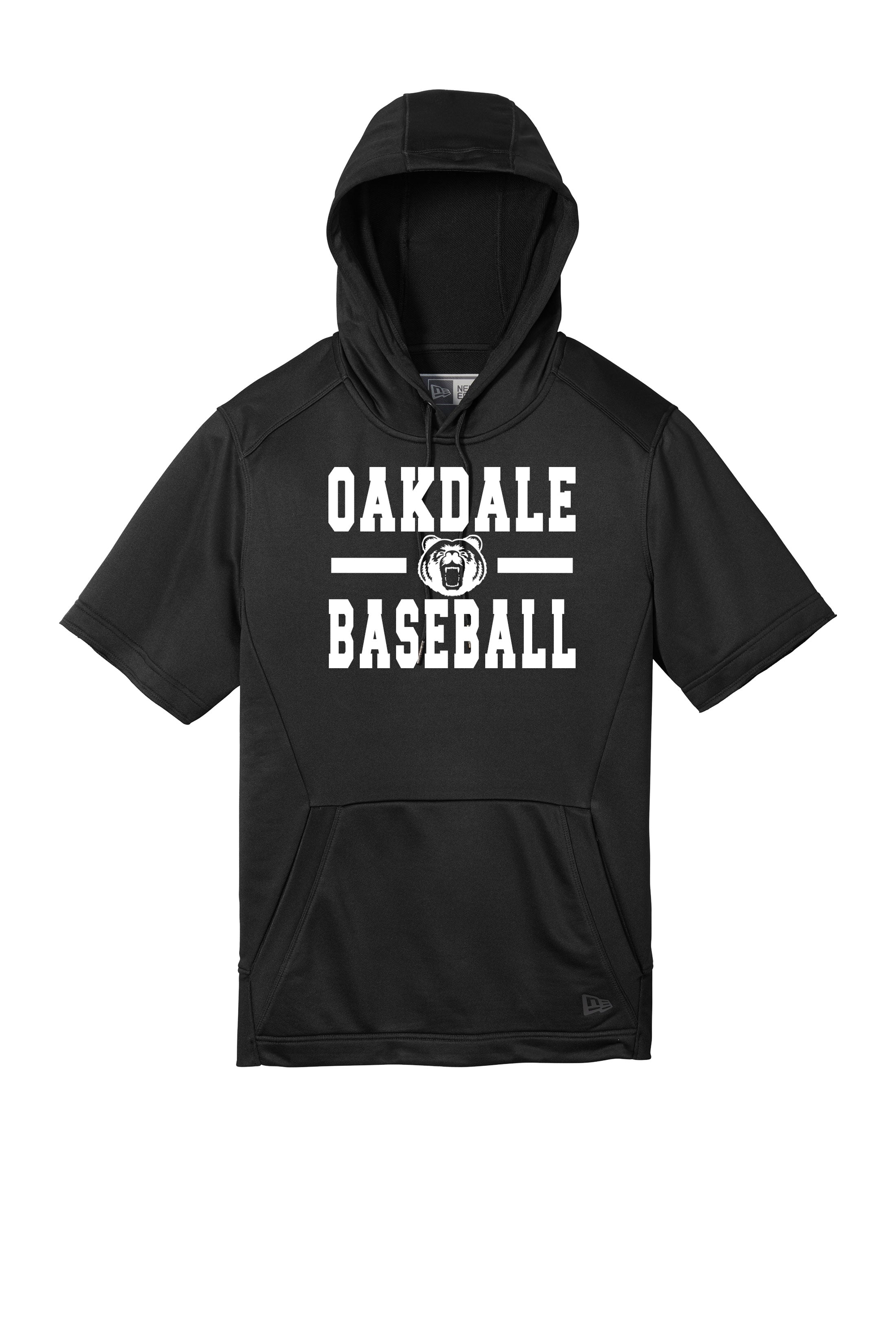 Oakdale Baseball Short Sleeve Hoodie (OHS) Bella Bean Studios