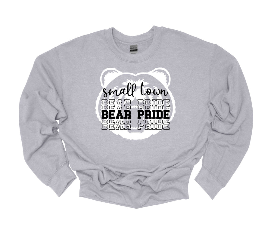 Oakdale Bears- Small Town, Big Pride Cheer SweatShirt  (LOUYAA)