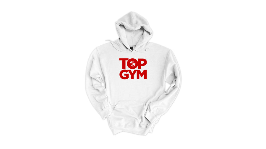 Top Gym Sport White Hoodie
